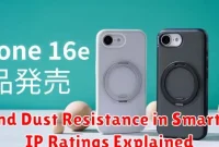 Water and Dust Resistance in Smartphones: IP Ratings Explained