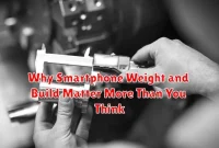 Why Smartphone Weight and Build Matter More Than You Think